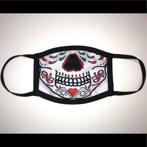 Children’s artsy sugar skull mask.